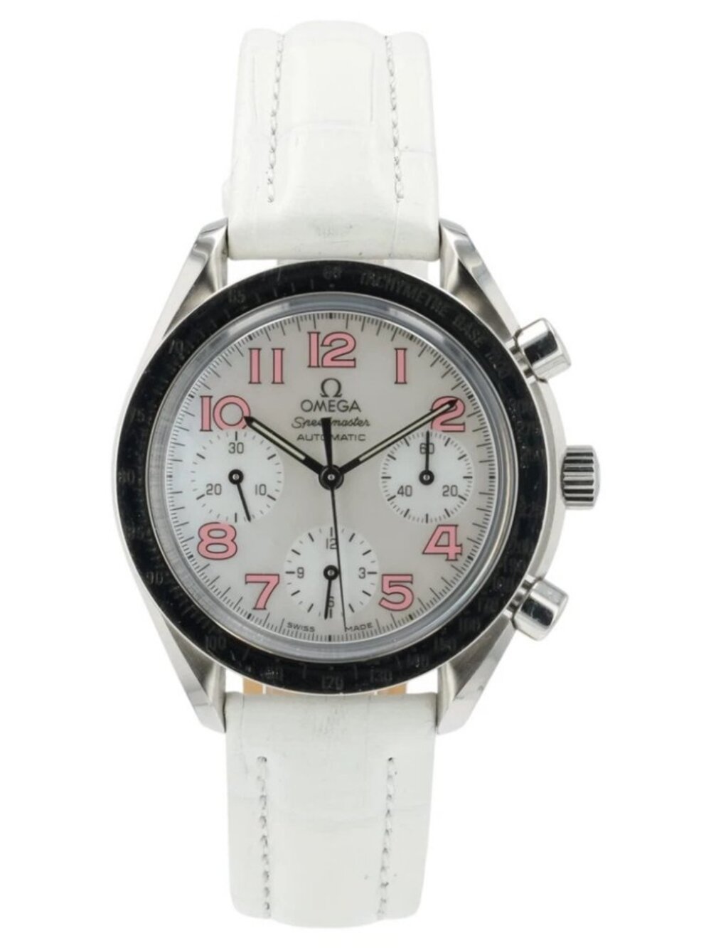 Omega Speedmaster Mother of Pearl Dial Steel 39mm Automatic Watch